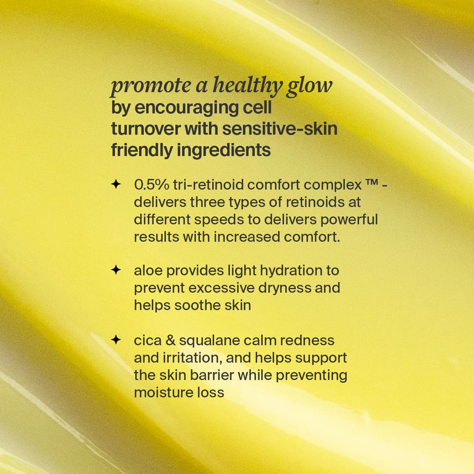 Cocokind Beginner Retinol Gel 0.1%, Improve The Appearance Of Fine Lines And Uneven Texture Without Irritation, Aloe And Cica To Prevent Dryness, 1 Fl Oz
