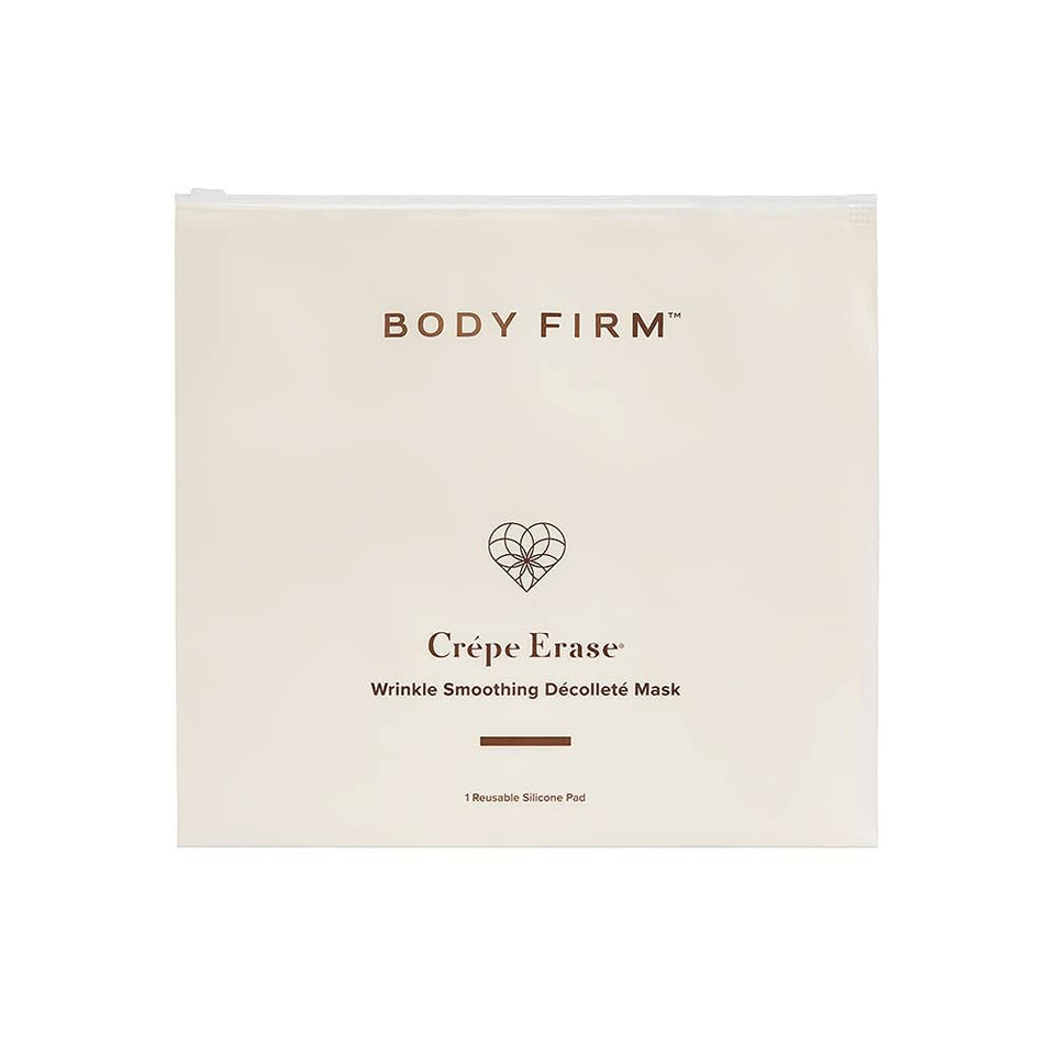 Crepe Erase Wrinkle Silicone Mask, Anti-Aging Skin Firming And Tightening Patch For Chest And Decollete, Overnight Wrinkle Remover Treatment, Supports Crepe Skin & Fine Lines, Reusable Pad Up To 30X