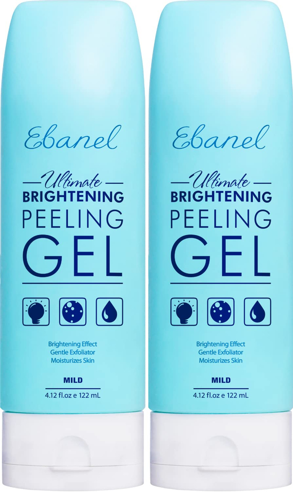 Ebanel Exfoliating Face Scrub Peeling Gel 2 Pack, Brightening Moisturizing Gentle Face Wash, Face Exfoliator Dead Skin Remover With Aloe, Vitamin C, Coconut Oil Ebanel Exfoliating Face Scrub Peeling Gel 2 Pack, Brightening Moisturizing Gentle Face Wash, Face Exfoliator Dead Skin Remover With Aloe, Vitamin C, Coconut Oil