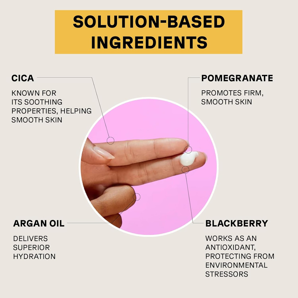 Acure Brightening Day Cream - Radiant Skin Day Cream With Cica & Argan Oil - Moisturizes, Evens Tone - 100% Vegan Formula - All Skin Types - Soothing & Nourishing Ingredients - 1.7 Fl Oz