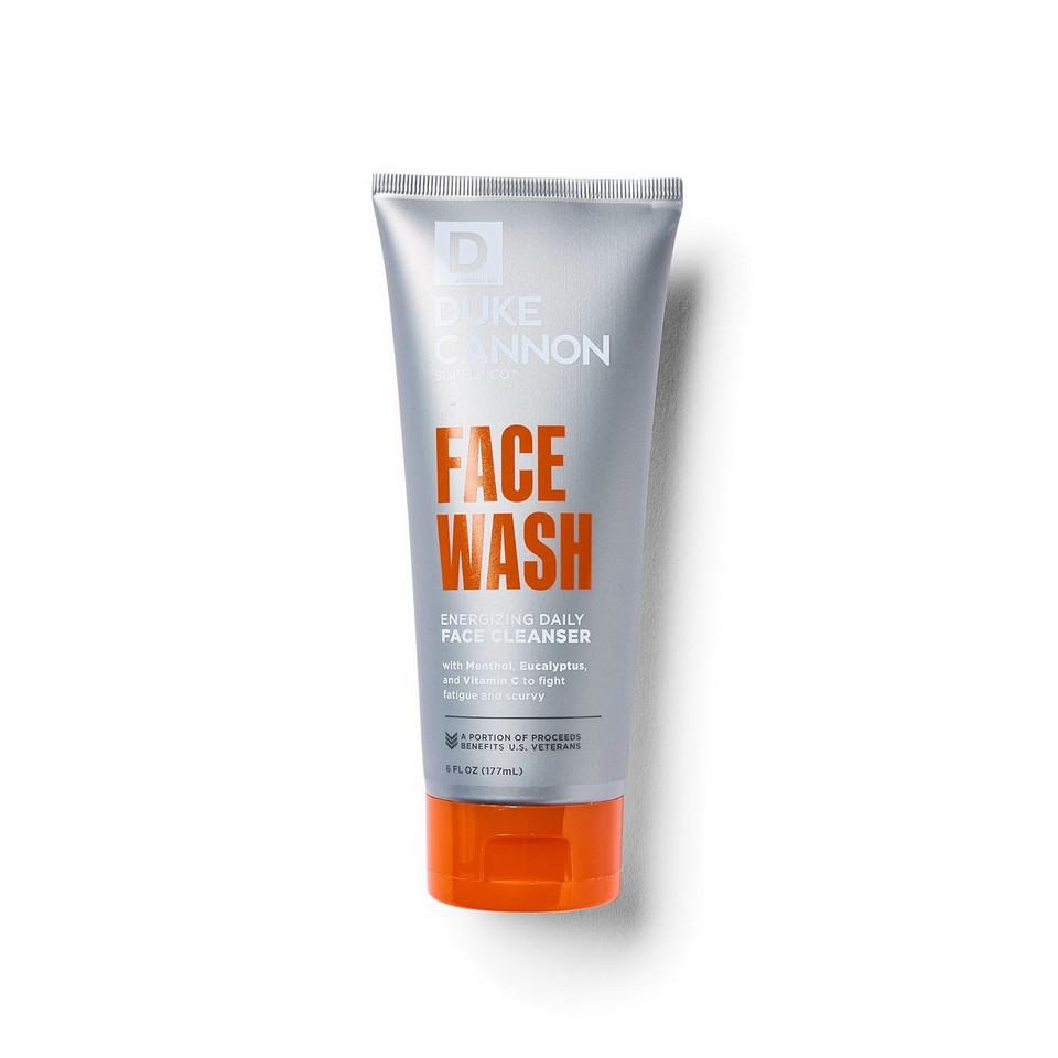 Duke Cannon - Daily Face Wash For Men, 6 Oz, Energizing Formula