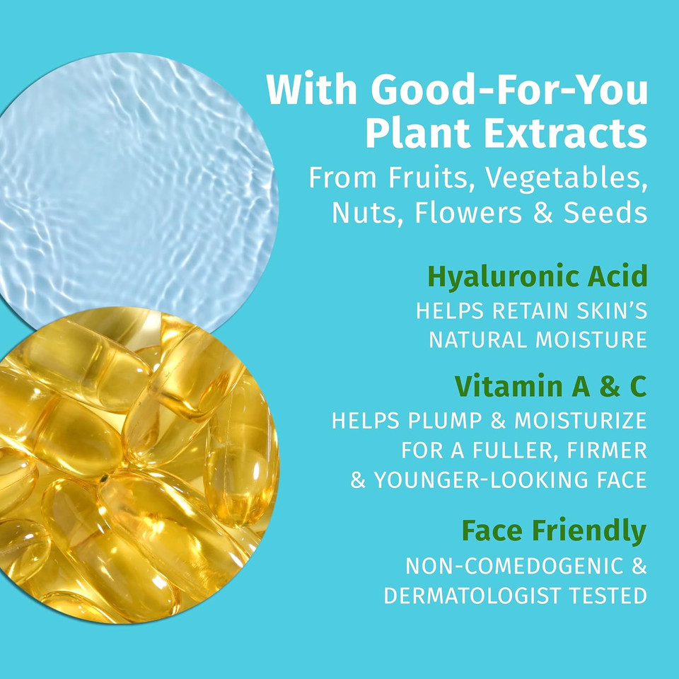 Hempz Ocean Breeze Hydrating Daily Moisturizer - Hydrating Day Cream Rich With Minerals, Vitamin C, & Hempseed Oil To Hydrate & Repair Extremely Dry Or Sensitive Skin, For Face & Body, 3 Oz