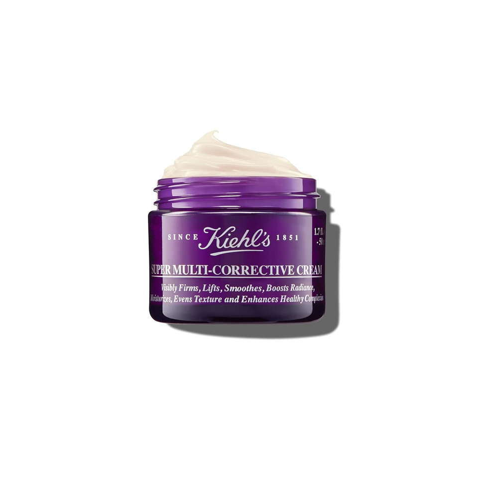 Kiehl'S Super Multi-Corrective Cream, Anti-Aging Wrinkle Reducing Face And Neck Cream, Evens Skin Tone, Smooths Skin Texture, Fast-Absorbing And Lightweight, For All Skin Types, Paraben-Free