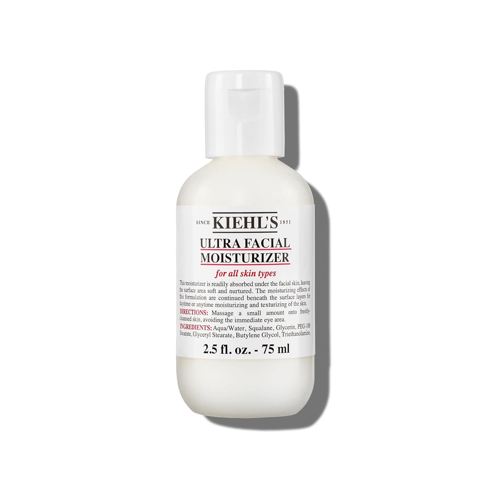 Kiehl'S Ultra Facial Moisturizer, For Easy Daily Hydration, Infused With Squalane And Glycerin, Replenishes Moisture Barrier And Softens Skin, Suitable For All Skin Types, Fragrance-Free Kiehl'S Ultra Facial Moisturizer, For Easy Daily Hydration, Infused With Squalane And Glycerin, Replenishes Moisture Barrier And Softens Skin, Suitable For All Skin Types, Fragrance-Free