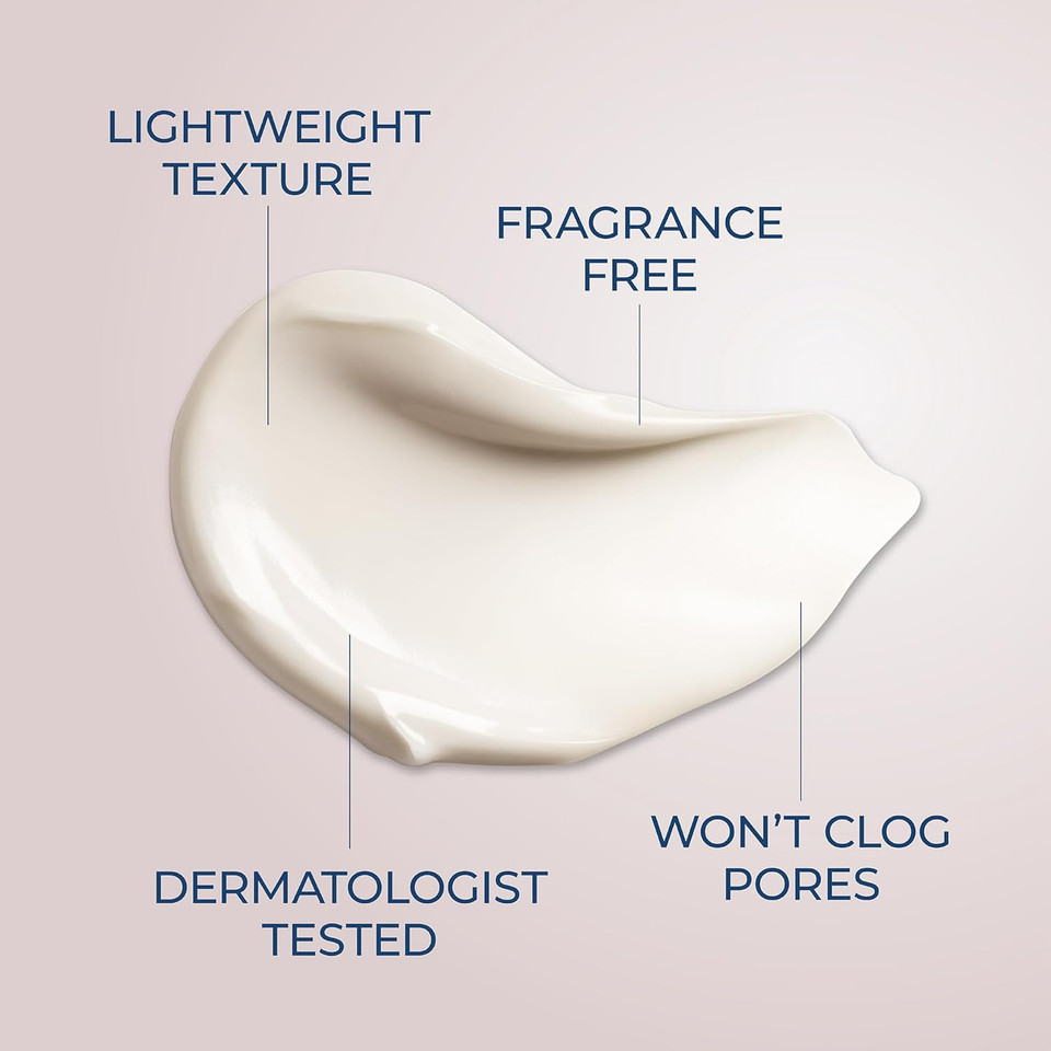 Roc Retinol Correxion Max Hydration Anti-Aging Daily Face Moisturizer With Hyaluronic Acid, Fragrance-Free, Oil Free Skin Care, 1.7 Ounces (Packaging May Vary)