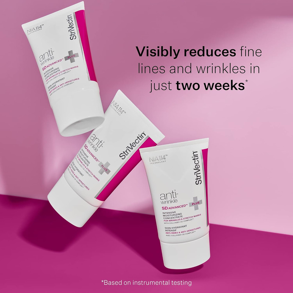 Strivectin Sd Advancedã¢Â Plus Intensive Moisturizer For Wrinkles & Stretchmarks, For Face & Body, Collagen Boosting With Peptides & Hyaluronic Acid