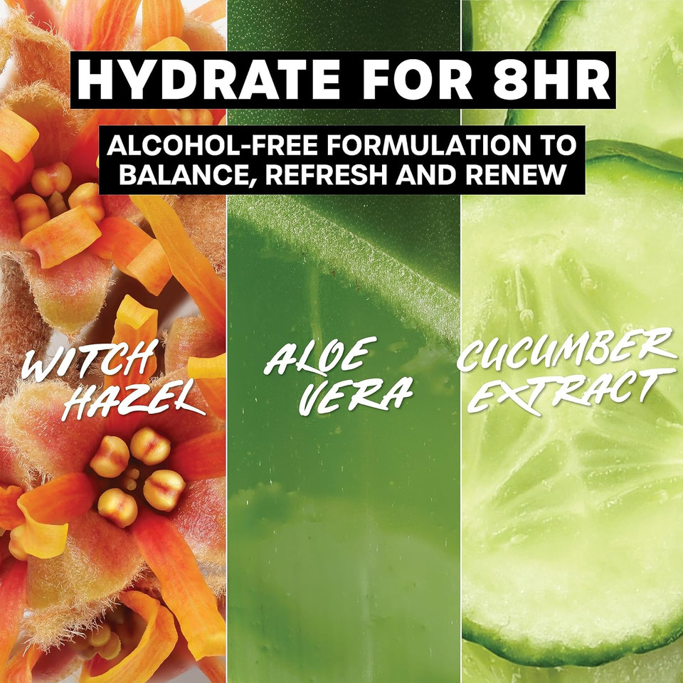Thayers Alcohol-Free Witch Hazel Facial Mist Toner With Aloe Vera, Cucumber, Soothing And Hydrating, For All Skin Types, 8 Oz