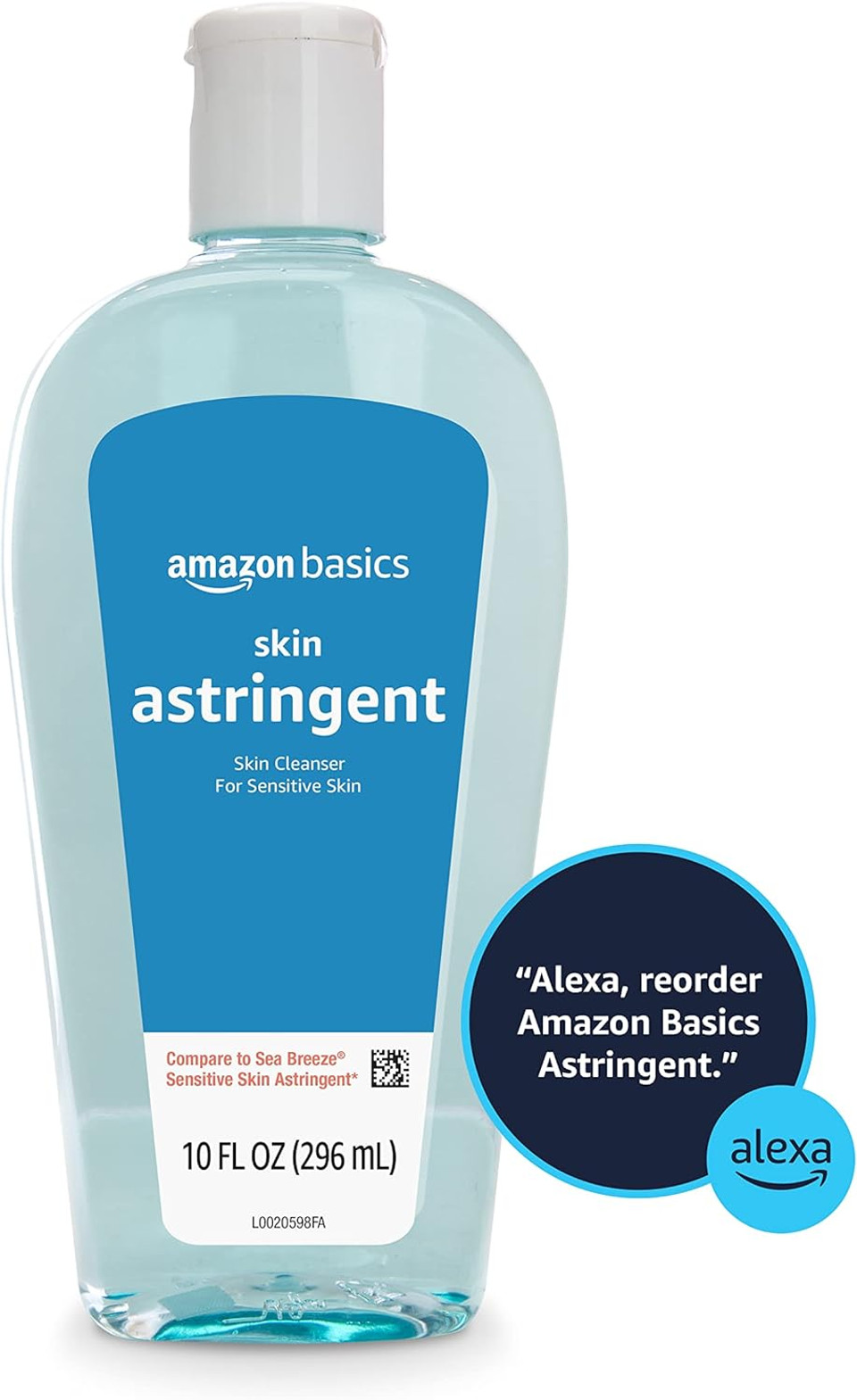 Amazon Basics Original Clean Astringent Skin Cleanser, Fresh Scent, 10 Fl Oz (Previously Solimo)