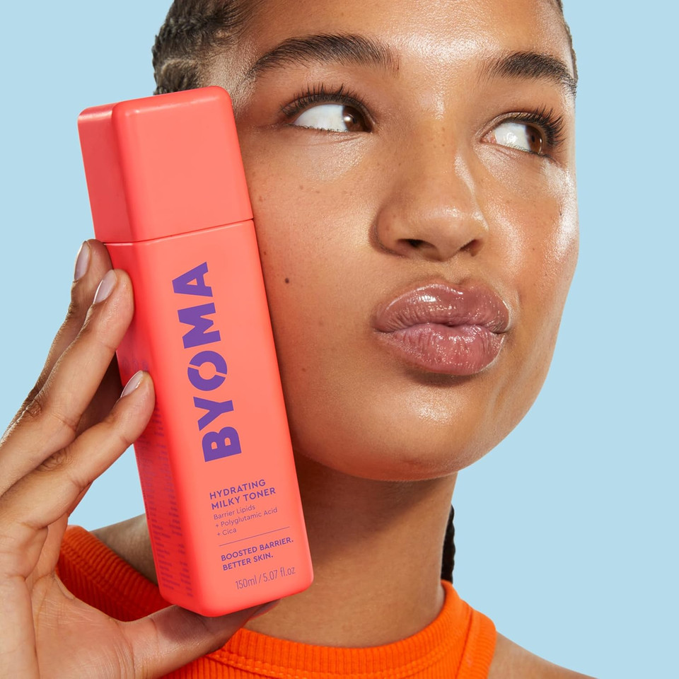 Byoma Hydrating Milky Toner - Dewy, Ultra Hydrating Toner For Face - Soothes Skin, Locks In Moisture, Reduces Redness - Barrier Repair - 5.07 Fl Oz