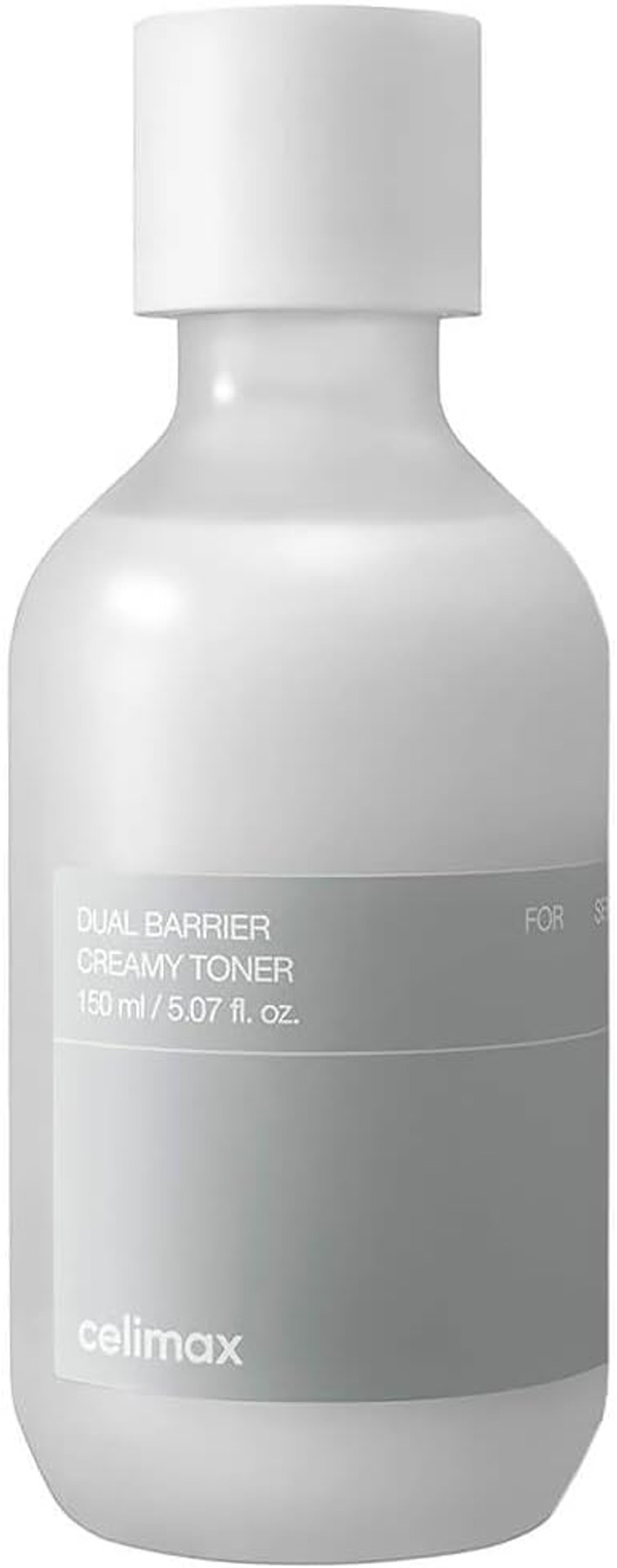 Celimax Dual Barrier Creamy Toner | With Ceramides, Peptide, Oil & Alcohol Free, Facial Astringent, Hydrating, Calming, Soothing, Non Irritating,150Ml Celimax Dual Barrier Creamy Toner | With Ceramides, Peptide, Oil & Alcohol Free, Facial Astringent, Hydrating, Calming, Soothing, Non Irritating,150Ml