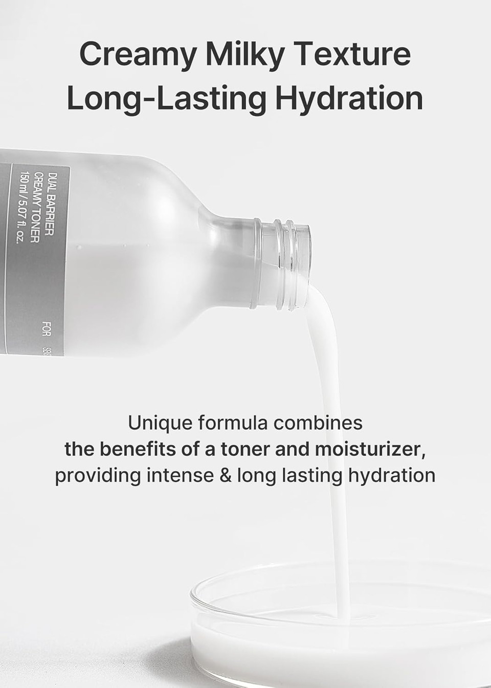 Celimax Dual Barrier Creamy Toner | With Ceramides, Peptide, Oil & Alcohol Free, Facial Astringent, Hydrating, Calming, Soothing, Non Irritating,150Ml Celimax Dual Barrier Creamy Toner | With Ceramides, Peptide, Oil & Alcohol Free, Facial Astringent, Hydrating, Calming, Soothing, Non Irritating,150Ml