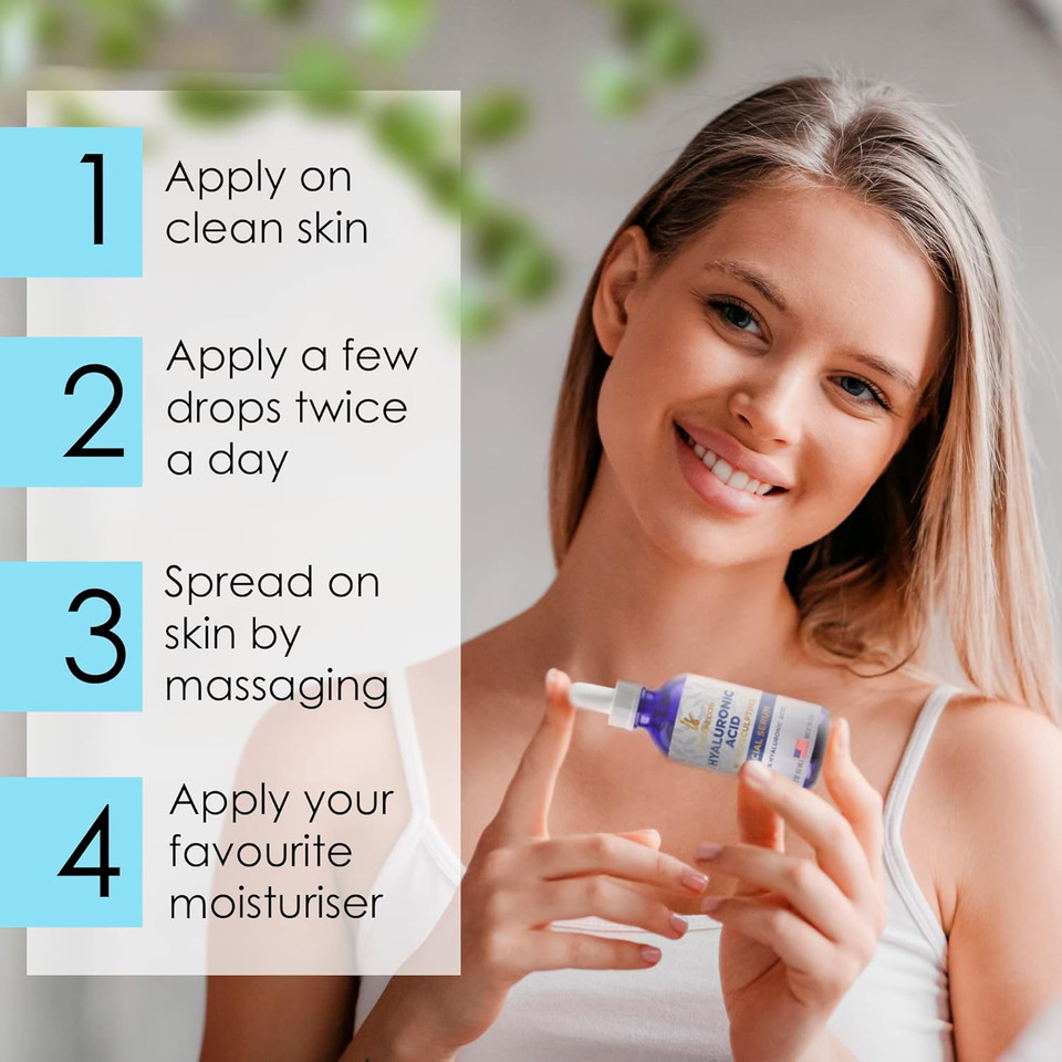 Hyaluronic Acid Serum For Face (2 Oz) - Serum For Skin And Lips - Hydrating And Moisturizing Face Serum For All Skin Types - Paraben And Fragrance-Free By Instaskincare Hyaluronic Acid Serum For Face (2 Oz) - Serum For Skin And Lips - Hydrating And Moisturizing Face Serum For All Skin Types - Paraben And Fragrance-Free By Instaskincare