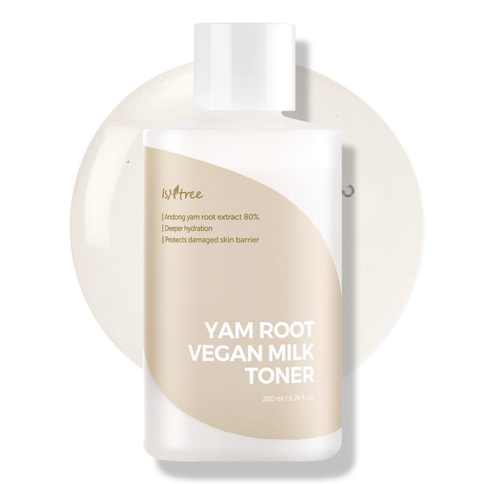 Isntree Yam Root Vegan Milk Toner 200Ml, 6.76 Fl.Oz | Deeply Moisturizing Toner | Protects Skin Barrier Isntree Yam Root Vegan Milk Toner 200Ml, 6.76 Fl.Oz | Deeply Moisturizing Toner | Protects Skin Barrier