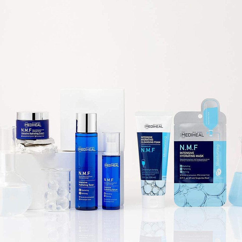Mediheal [Us Exclusive Edition] - N.M.F Intensive Hydrating Serum, Ultra Hydrating Treatment Facial Serum, Skin Feeling Silky Soft, For Dry And Rough Skin