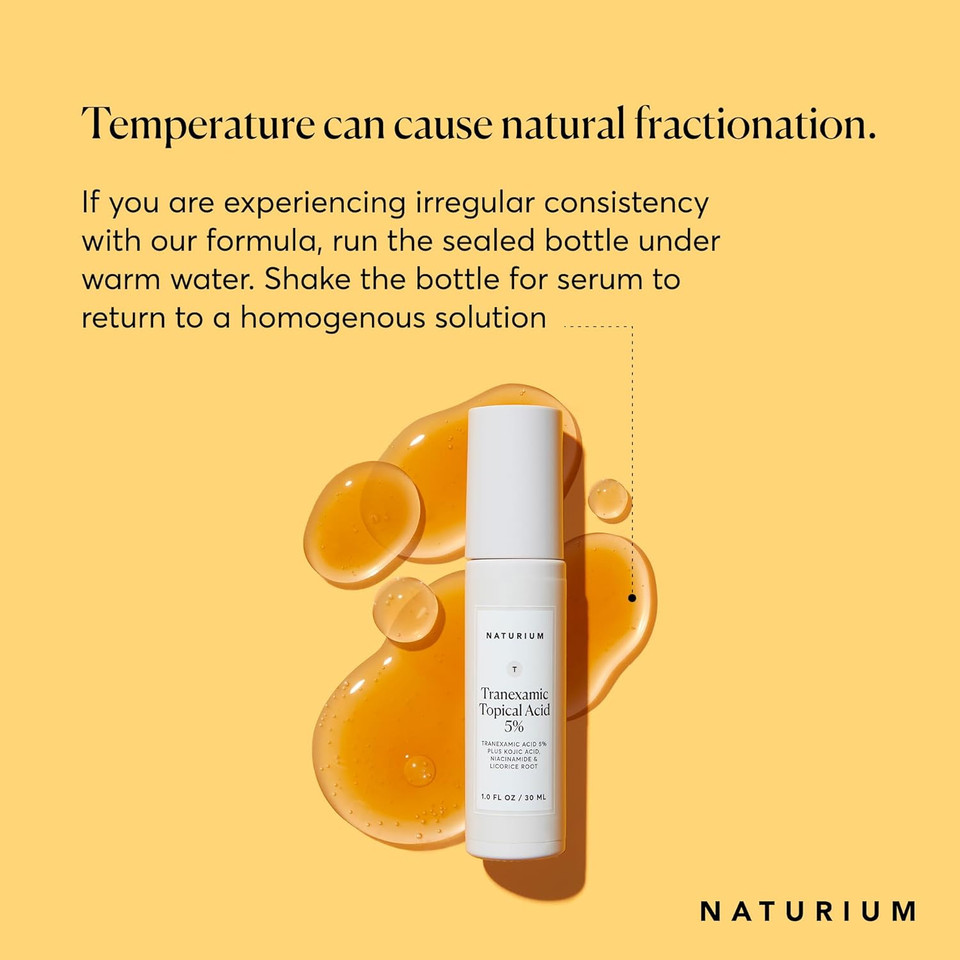 Naturium Tranexamic Topical Acid 5%, Face & Skin Care, With Kojic Acid, Niacinamide & Licorice Root, 1 Oz Naturium Tranexamic Topical Acid 5%, Face & Skin Care, With Kojic Acid, Niacinamide & Licorice Root, 1 Oz