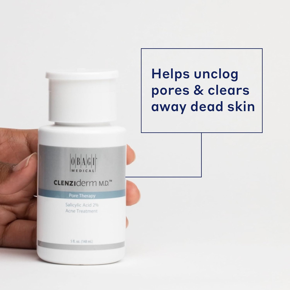 Clenziderm M.D. Pore Therapy Exfoliating Bha Toner - Unclogs Pores With 2% Salicylic Acid Acne Treatment  5 Oz