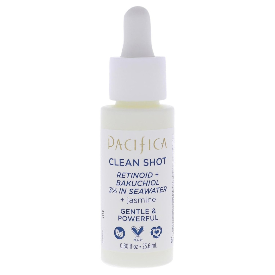 Pacifica Clean Shot Retinoid And Bakuchiol 3 Percent In Seawater Unisex 0.8 Oz