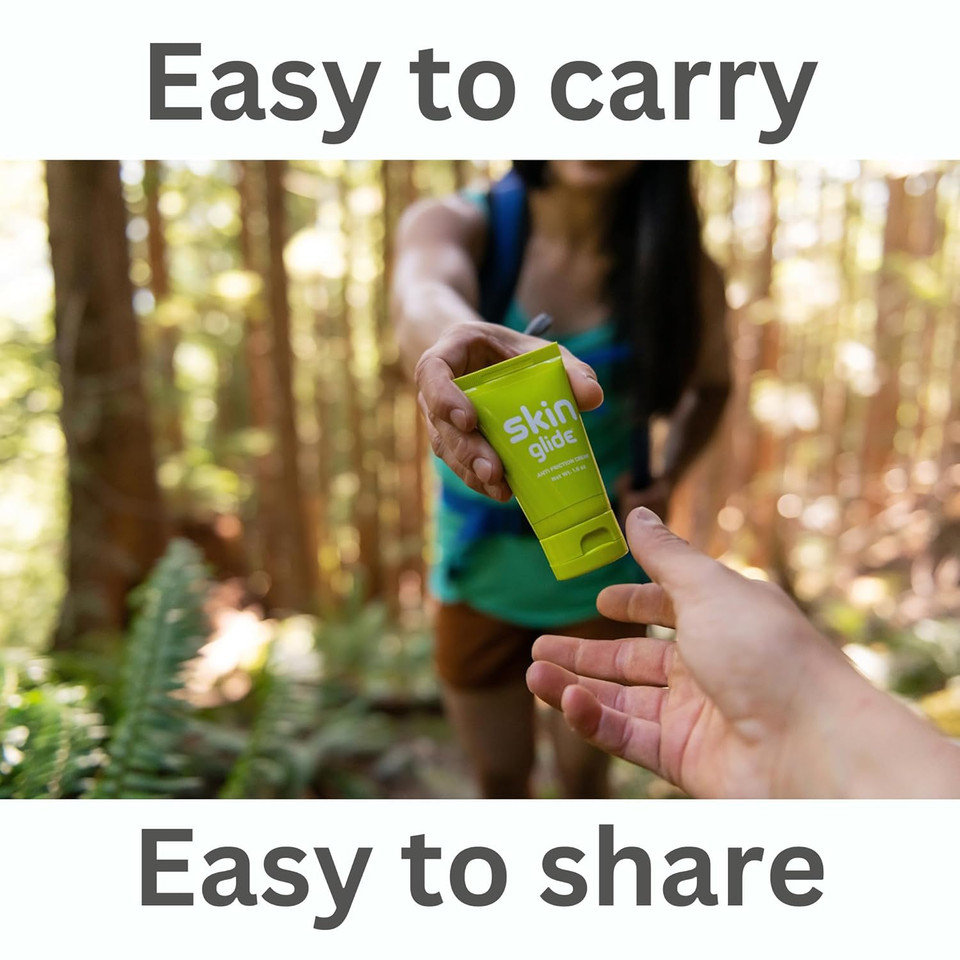 Bodyglide Skin Glide & Foot Glide Gift Set | Blister Protection And Anti Chafing Cream | Complete Skin Protection For Sports, Play & Everyday | 1.6Oz Skin Glide & 0.8Oz Foot Glide