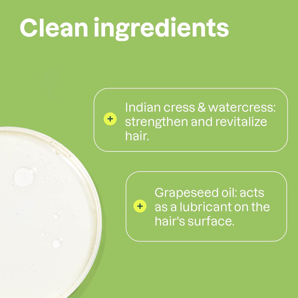 Attitude Extra Gentle Hair Conditioner, Soothes Dry Scalp, Naturally Derived Ingredients, Vegan Detangler, Dermatologically Tested, Unscented, 8 Fl Oz