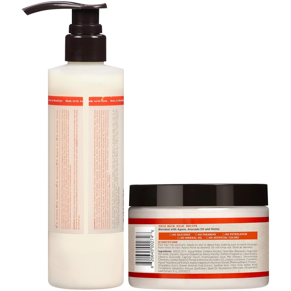 Carol'S Daughter Curl Cleansing Conditioner And Defining Set - Sulfate And Paraben Free, With Agave Nectar And Shea Butter For 2B To 4A Curls Carol'S Daughter Curl Cleansing Conditioner And Defining Set - Sulfate And Paraben Free, With Agave Nectar And Shea Butter For 2B To 4A Curls