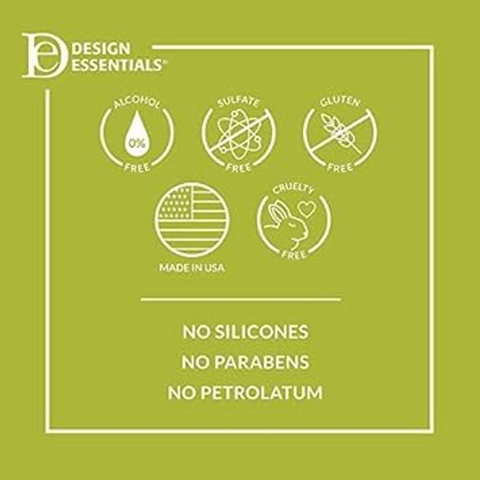Design Essentials Natural Almond & Avocado, Moisturizing & Detangling Leave-In Conditioner, 12 Ounce