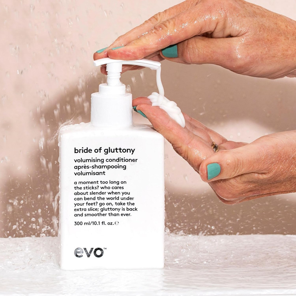 Evo Bride Of Gluttony Volumizing Conditioner - Protects Hair Colour - Reduces Frizz And Tones Hair Colour