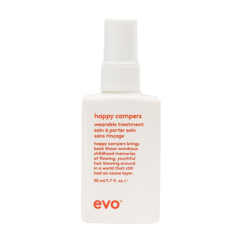 Evo Happy Campers Wearable Treatment - Daily Hair Treatment To Strengthen And Protect - Reduces Frizz And Provides Uv Protection