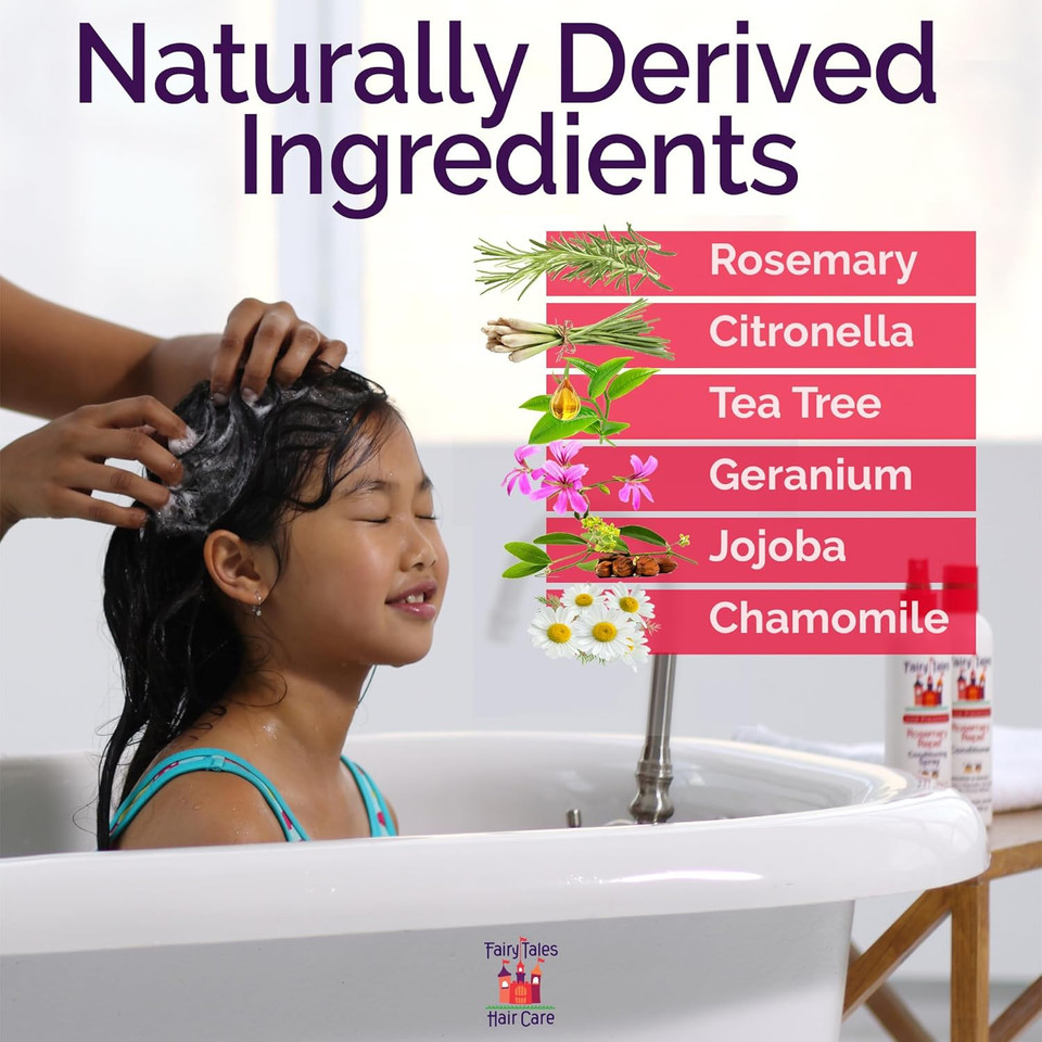 Fairy Tales Rosemary Repel Daily Kids Shampooã¢Â Kids Like The Smell, Lice Do Not, 32 Fl Oz. (Pack Of 1)