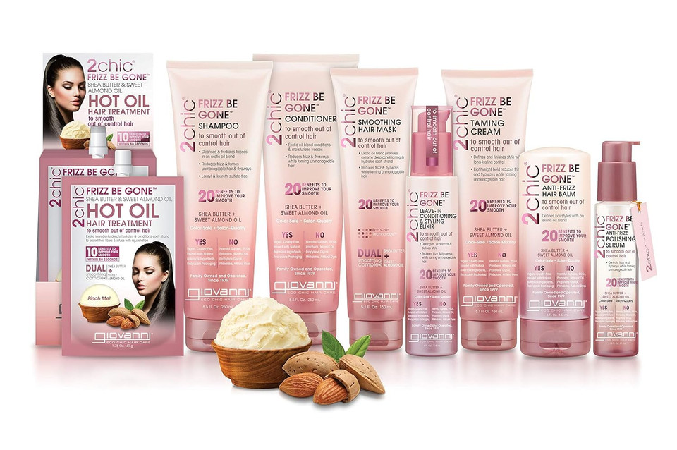 Giovanni 2Chic Leave-In Conditioning Styling Elixir - Anti-Frizz Natural Hair Smoothing Formula With Shea Butter & Sweet Almond Oil, Macadamia, Detangler, Paraben Free, Color Safe - 4 Oz Giovanni 2Chic Leave-In Conditioning Styling Elixir - Anti-Frizz Natural Hair Smoothing Formula With Shea Butter & Sweet Almond Oil, Macadamia, Detangler, Paraben Free, Color Safe - 4 Oz