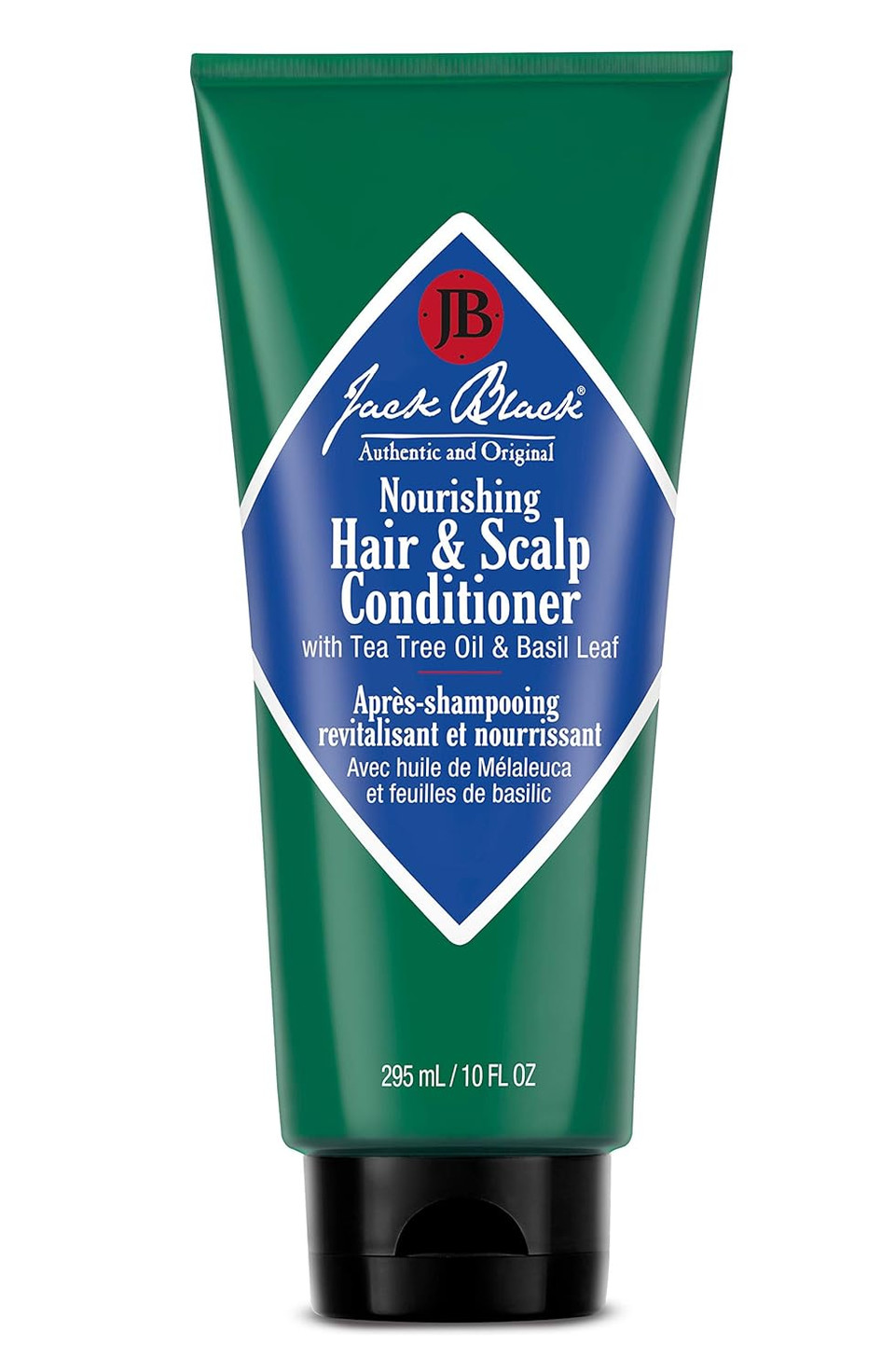 Jack Black Nourishing Hair & Scalp Conditioner  Tea Tree Leaf Oil & Basil Leaf  For All Hair Types, Hair Products For Men, Tea Tree Conditioner For Men, Scalp Moisturizer