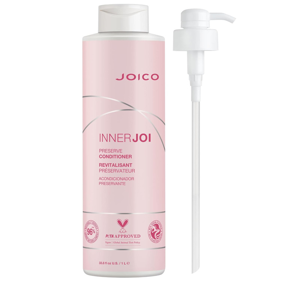 Joico Innerjoi Preserve Conditioner | For Color-Protection & Shine | For Color-Treated Hair | Sulfate & Paraben Free | Naturally-Derived Vegan Formula