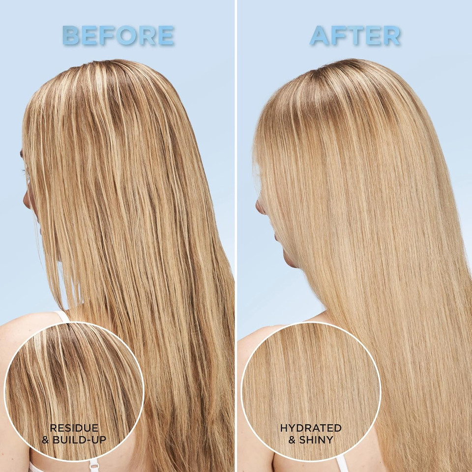 L'Oreal Paris Restore Sulfate Free Conditioner With Antioxidants, Moisturizing Conditioner For Hard Water Exposure And Styling Build-Up, Everpure, 6.8 Fl Oz
