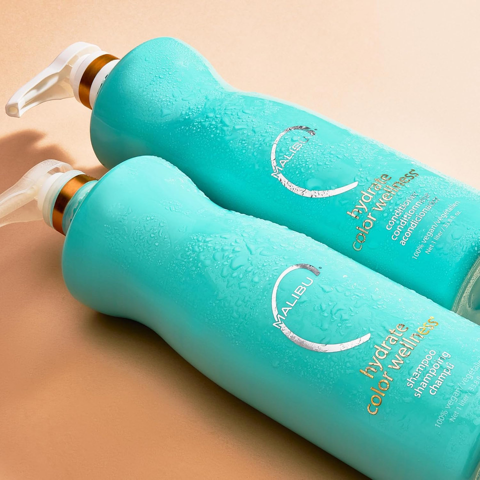 Malibu C Hydrate Color Wellness Conditioner - Moisturizing, Color Safe Conditioner For Vibrant Hair - Formulated To Preserve + Protect Hair Color Malibu C Hydrate Color Wellness Conditioner - Moisturizing, Color Safe Conditioner For Vibrant Hair - Formulated To Preserve + Protect Hair Color