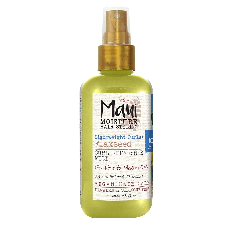 Maui Moisture Lightweight Curls + Flaxseed Conditioner, Conditioning, Paraben Free, Silicone Free, 13 Fl Oz