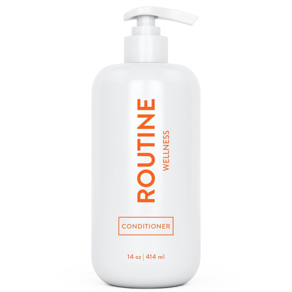 Conditioner For Stronger Hair - Vegan, All Natural Biotin Conditioner With Nourishing Oils And Vitamins - Mandarin & Cedar - 14Oz