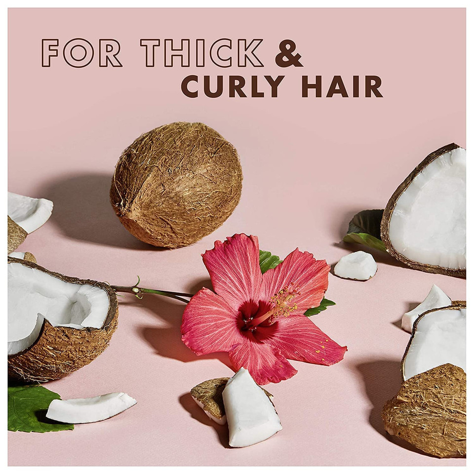 Sheamoisture Curl Shine Silicone Free Conditioner 4 Count For Curly Hair Coconut Hibiscus Moisturize & Define 13Oz