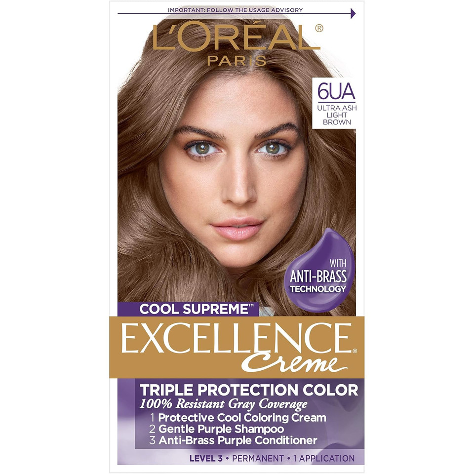 L'Oreal Paris Age Perfect Permanent Hair Color, 7G Dark Natural Golden Blonde, 1 Kit