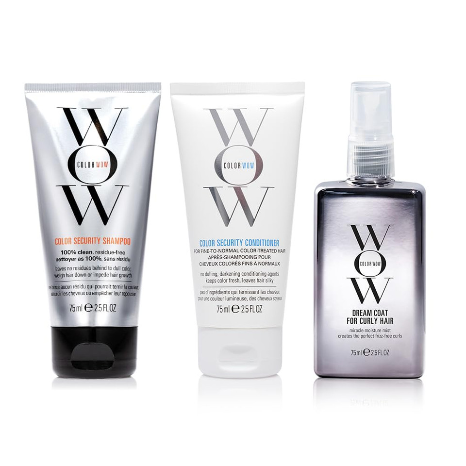 Color Wow Dream Coat For Curly Hair  Frizz-Free Curls Made Easy | Moisture-Boosting Spray, Curl-Enhancing Formula