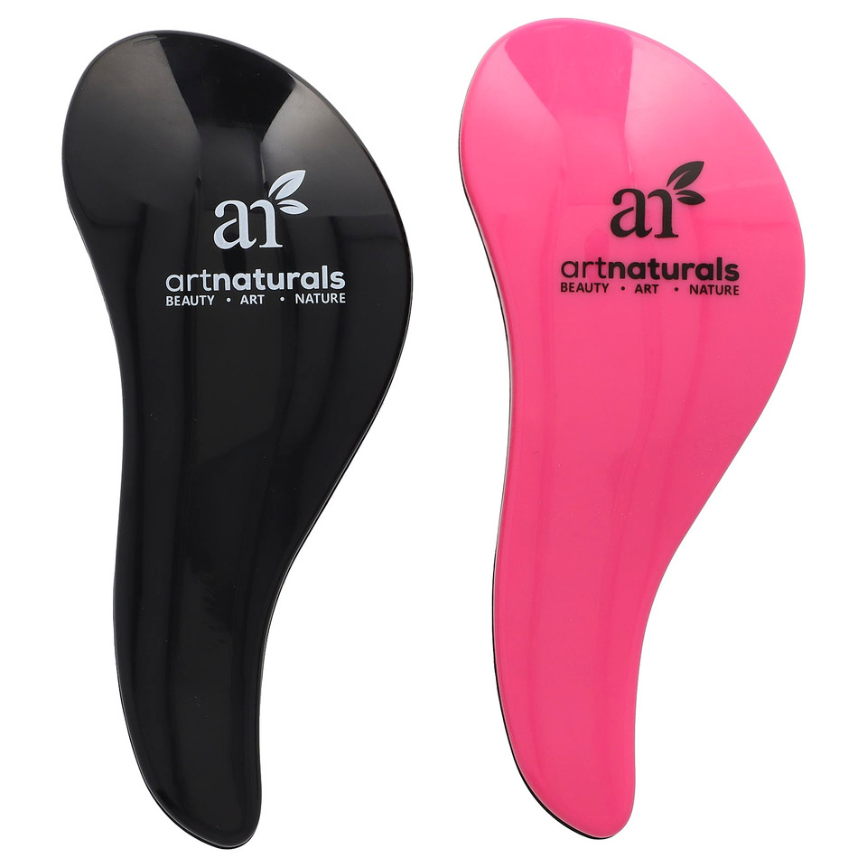 Artnaturals Detangling Brush Set, 2 Count