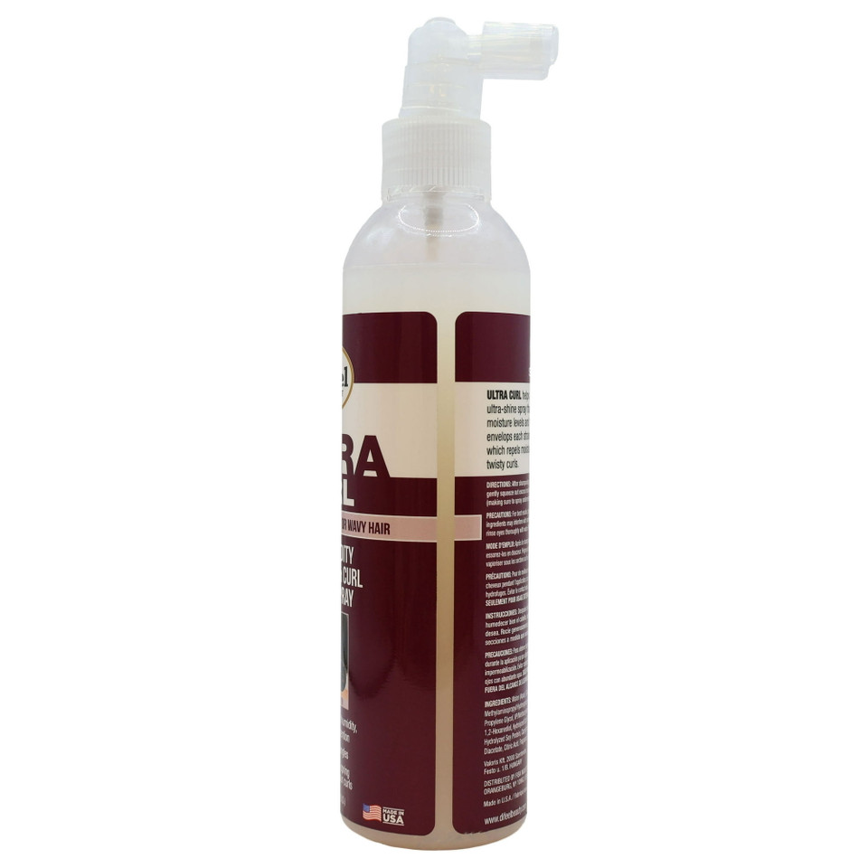 Difeel Ultra Curl Sealing Spray, 8 Oz - Hair Treatment For Curly Hair, Anti-Frizz And Humidity-Proof