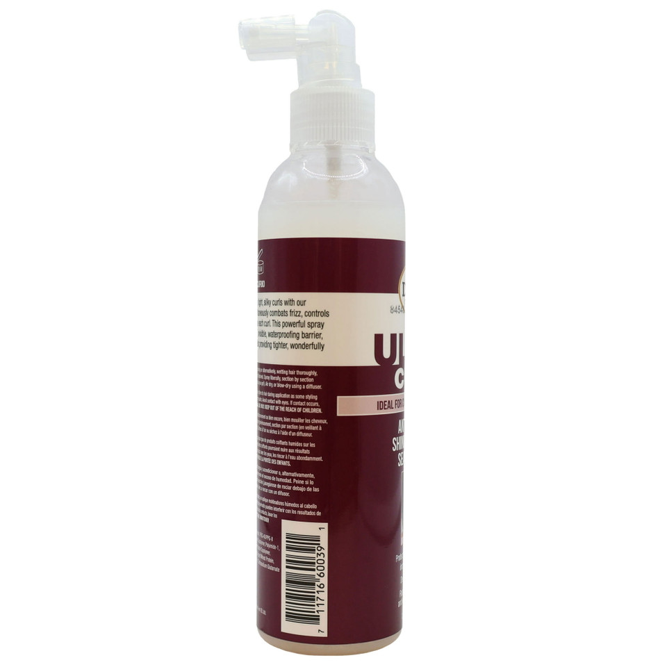 Difeel Ultra Curl Sealing Spray, 8 Oz - Hair Treatment For Curly Hair, Anti-Frizz And Humidity-Proof