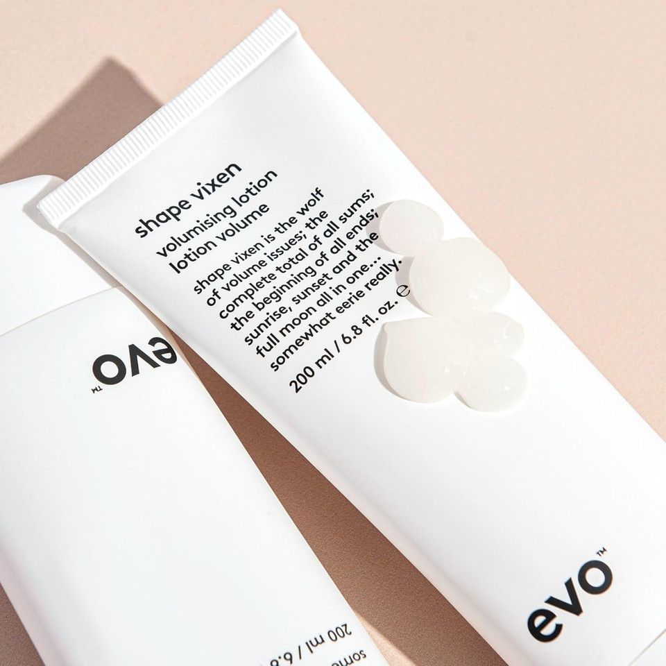 Evo Shape Vixen Volumizing Lotion - Professional Hair Styling Blow Dry Texture Mask For Fine Thin Straight Hair