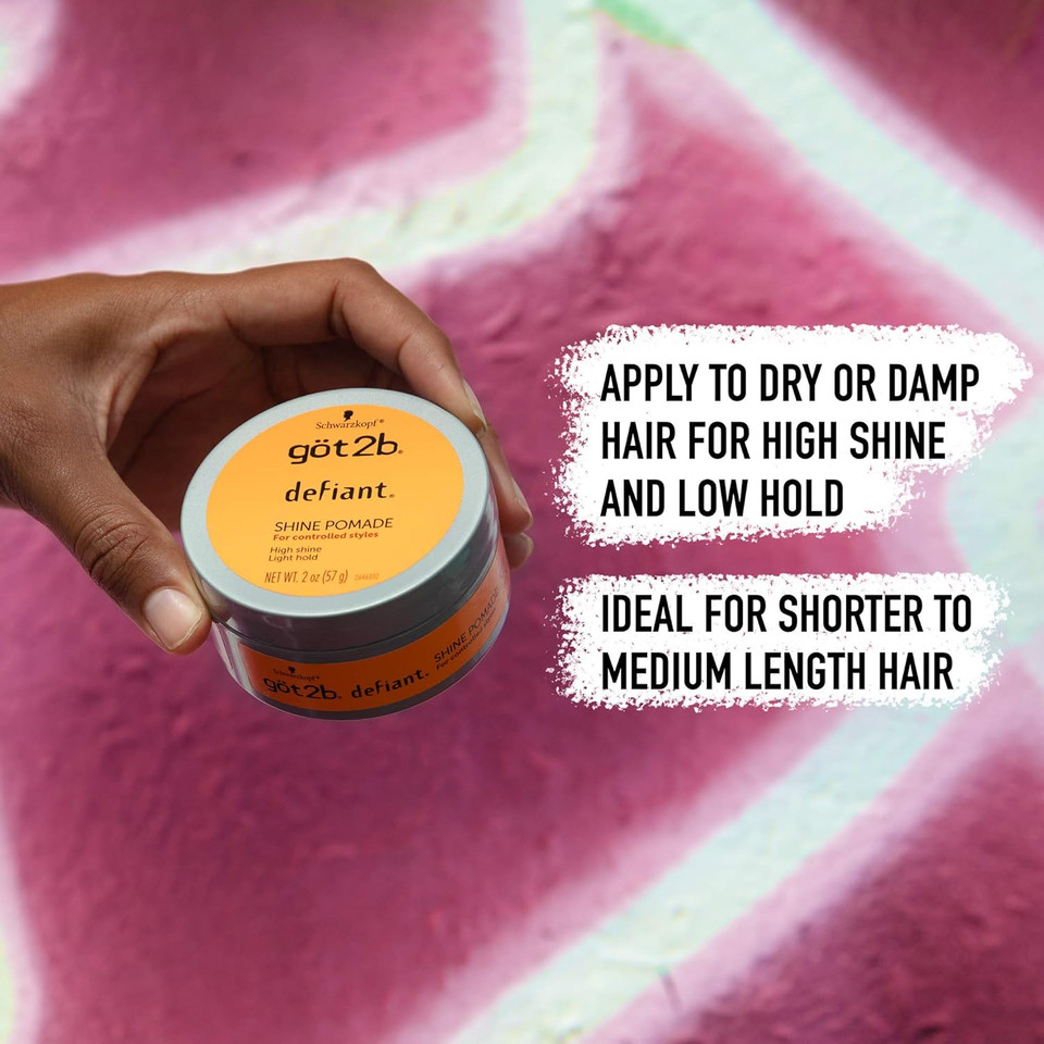 Got2B Defiant Shine Pomade, 2 Oz