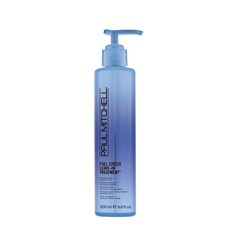 Paul Mitchell Full-Circle Leave-In Treatment, Hydrates Curls, Eliminates Frizz, For Curly Hair, 6.8 Fl. Oz