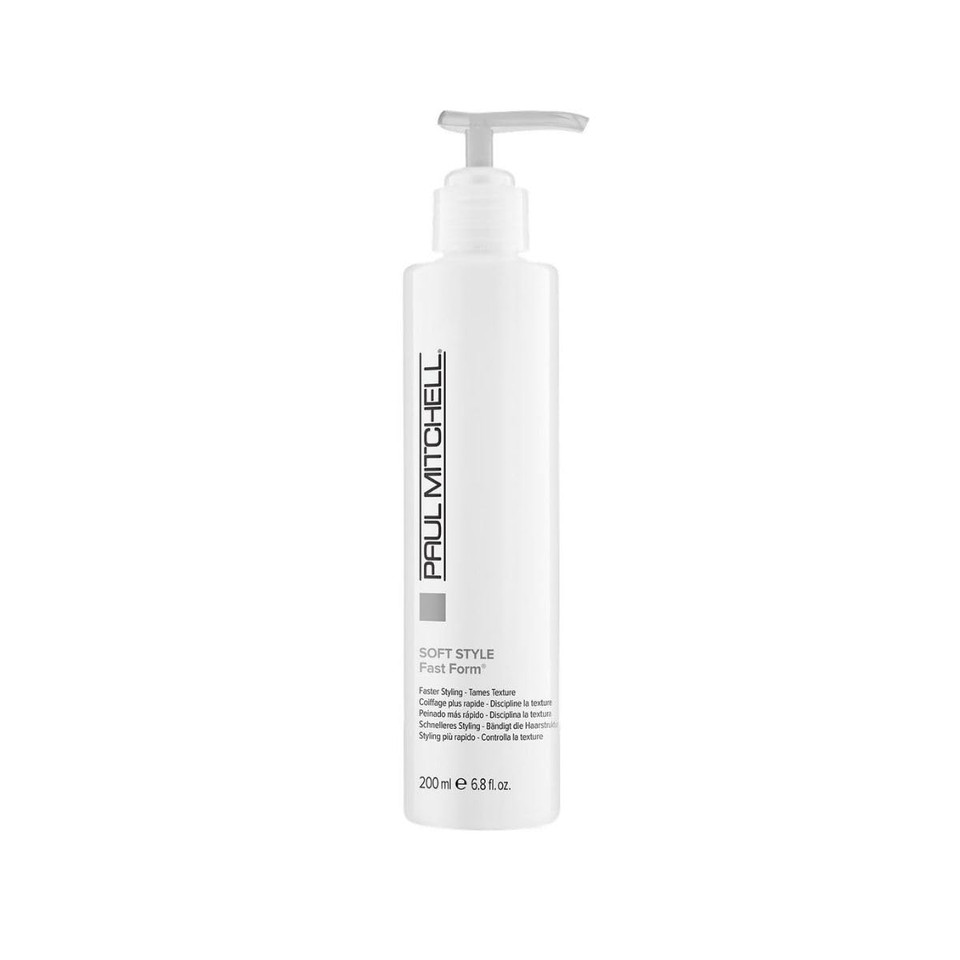 Paul Mitchell Fast Form Styling Cream-Gel, Reduces Drying Time For Faster Styling, Smoothes Texture, For All Hair Types, 6.8 Fl. Oz