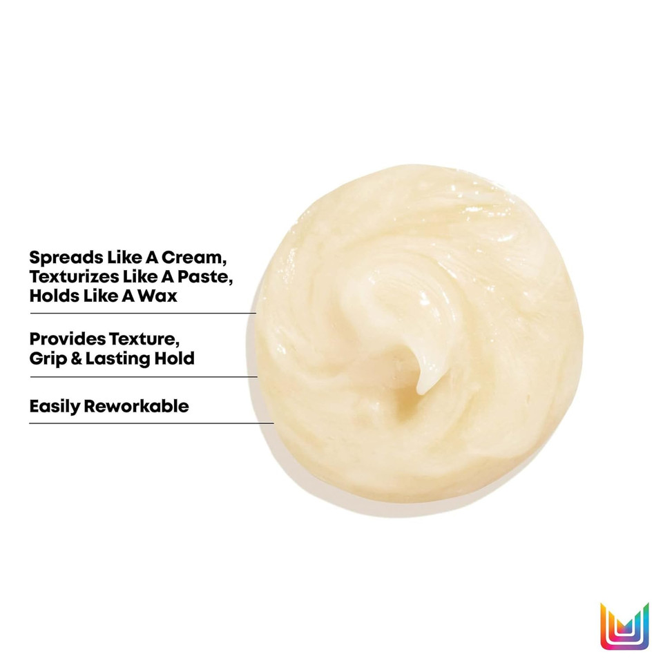 Matrix Styling Over Achiever 3-In-1 Wax | For Smoothing & Structuring Hair | Provides Long Lasting Texture & Grip | Reworkable Hold | Spreads Like Cream Pomade| For All Hair Types | 1.7 Oz