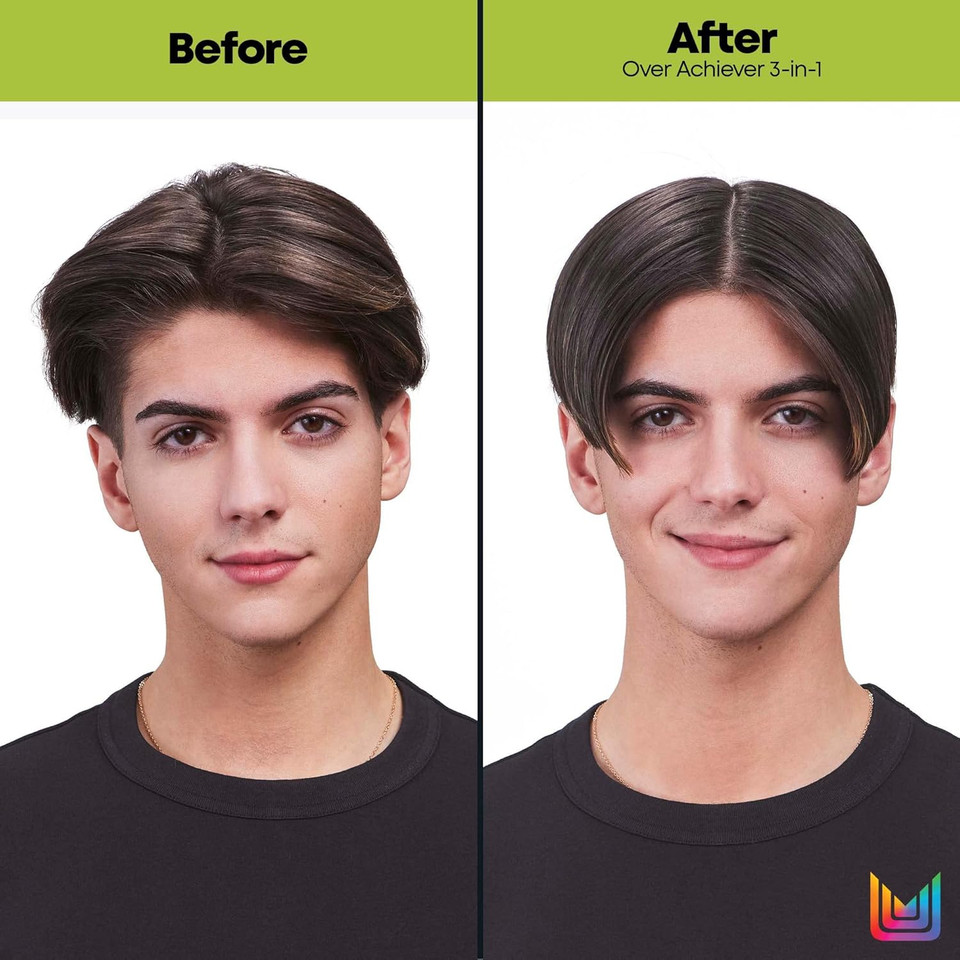 Matrix Styling Over Achiever 3-In-1 Wax | For Smoothing & Structuring Hair | Provides Long Lasting Texture & Grip | Reworkable Hold | Spreads Like Cream Pomade| For All Hair Types | 1.7 Oz