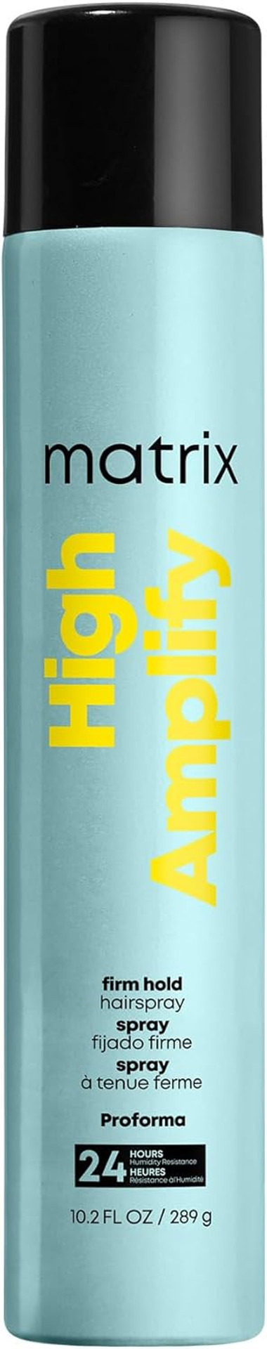 Matrix High Amplify Proforma Firm Hold Hairspray | Adds Intense Volume & Shine | For Fine Hair | Silicone-Free | Humidity Resistance | Vegan | All Hair Types | 10.2 Oz