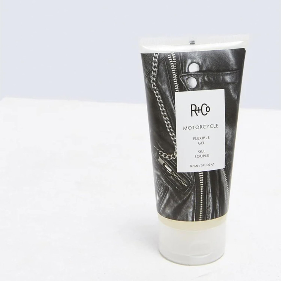 R+Co Motorcycle Flexible Gel | High Definition + Hold + Shine | Vegan + Cruelty-Free | 5 Oz