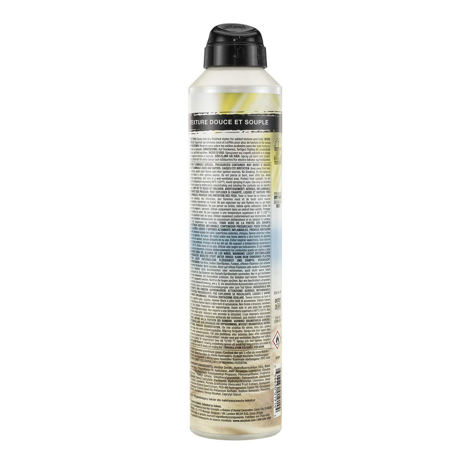 Sexyhair Texture High Tide Texturizing Finishing Hairspray, 8 Oz | Maintains Natural Shine | Up To 24 Hour Humidity Resistance | All Hair Types